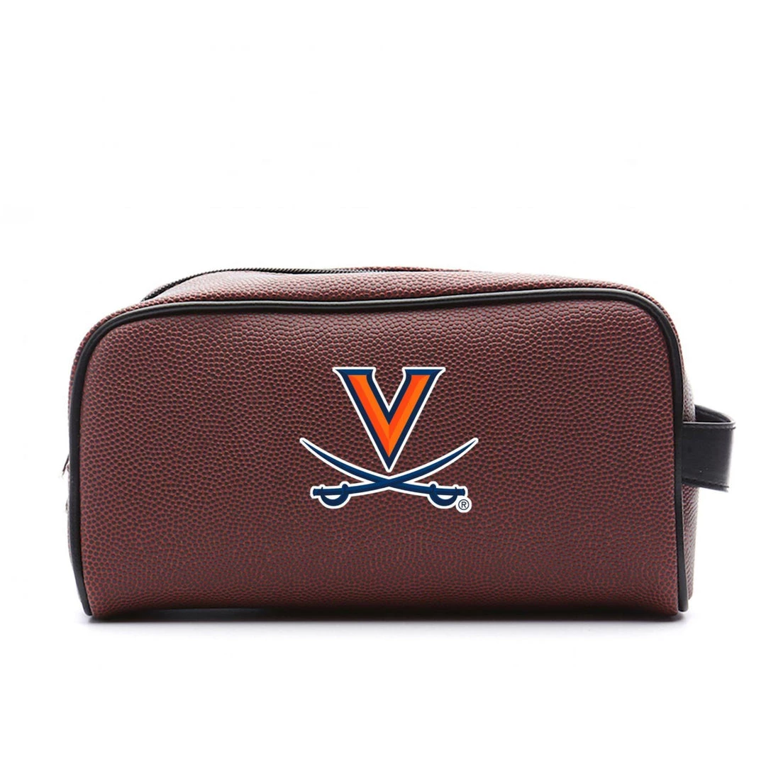 Zumer Sport Virginia Cavaliers Football Toiletry Bag 1 Zumer Sport Virginia Cavaliers Football Toiletry Bag