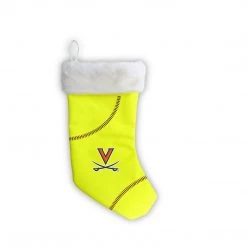 Zumer Sport HOME & OFFICE Virginia Cavaliers 18" Softball Christmas Stocking