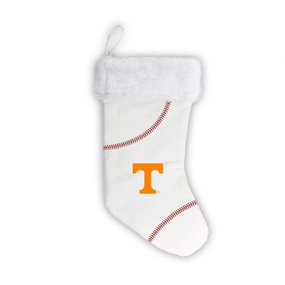 Zumer Sport Tennessee Volunteers 18" Baseball Christmas Stocking 1 Zumer Sport Tennessee Volunteers 18" Baseball Christmas Stocking