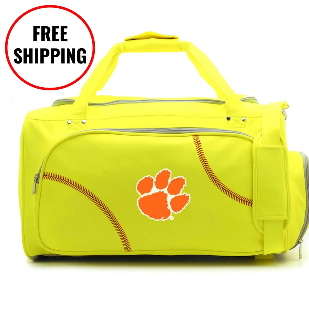Zumer Sport Clemson Tigers Softball Duffel Bag 1 Zumer Sport Clemson Tigers Softball Duffel Bag