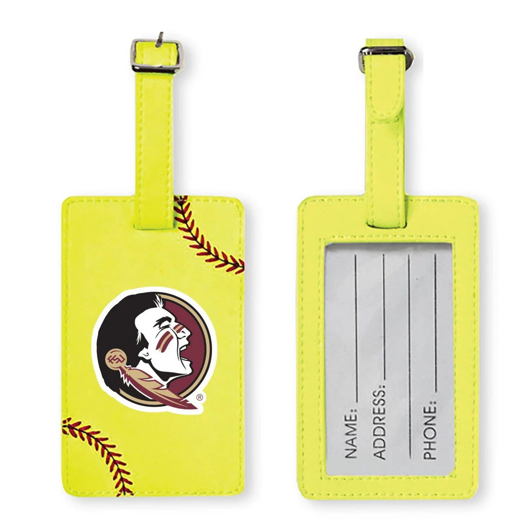 Zumer Sport Florida State Seminoles Softball Luggage Tag 1 Zumer Sport Florida State Seminoles Softball Luggage Tag
