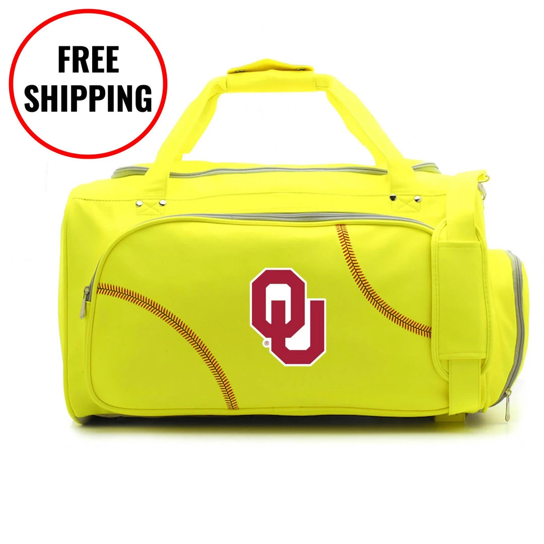 Zumer Sport Oklahoma Sooners Softball Duffel Bag 1 Zumer Sport Oklahoma Sooners Softball Duffel Bag