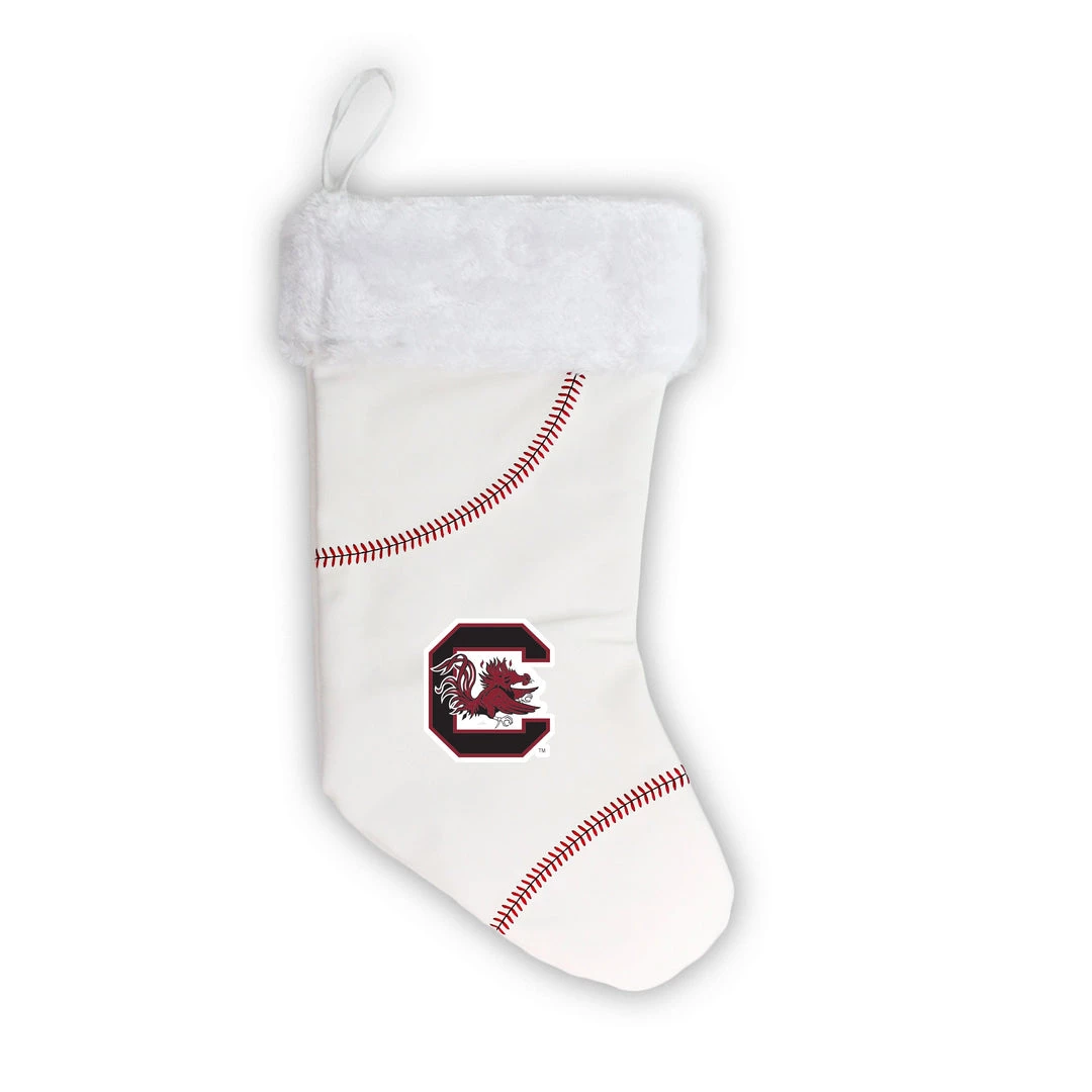 Zumer Sport South Carolina Gamecocks 18" Baseball Christmas Stocking 1 Zumer Sport South Carolina Gamecocks 18" Baseball Christmas Stocking