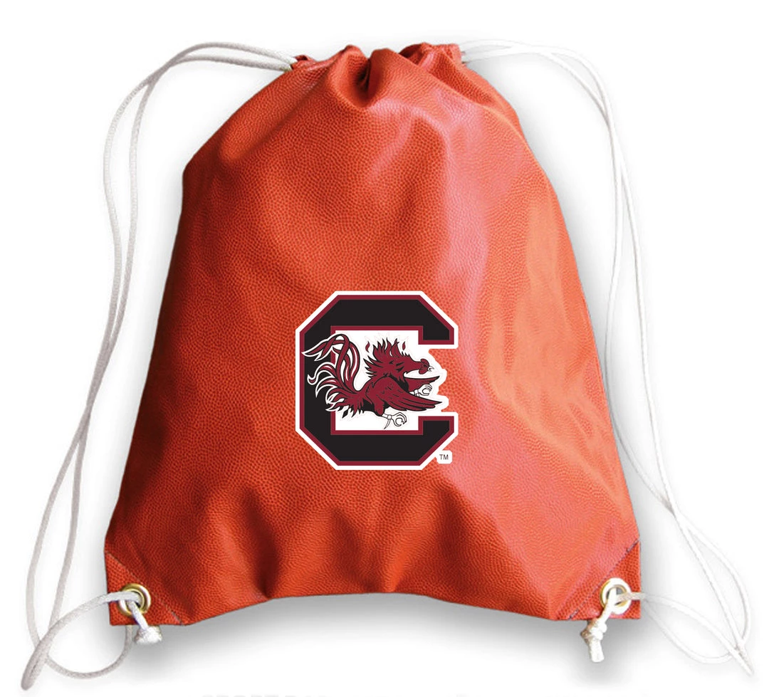 Zumer Sport BAGS South Carolina Gamecocks Basketball Drawstring Bag 1 Zumer Sport BAGS South Carolina Gamecocks Basketball Drawstring Bag