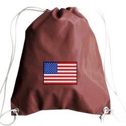 Zumer Sport USA Football Drawstring Bag