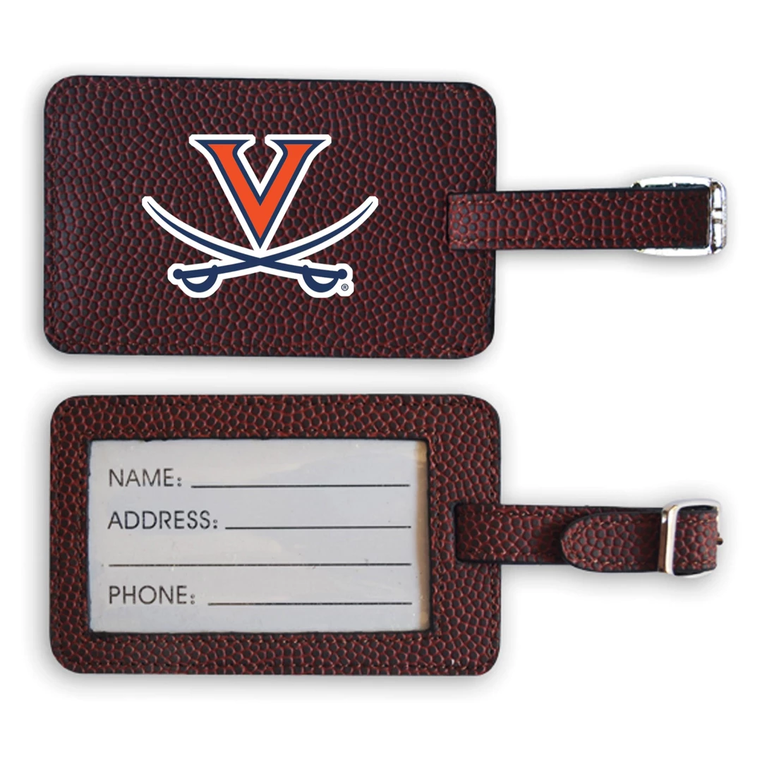Zumer Sport Virginia Cavaliers Football Luggage Tag 1 Zumer Sport Virginia Cavaliers Football Luggage Tag