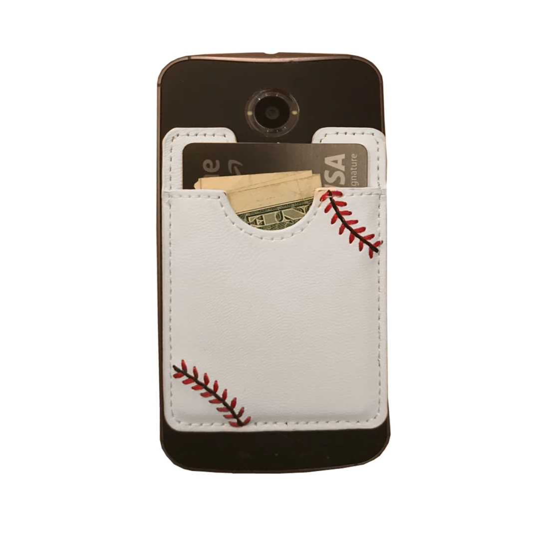 Zumer Sport Baseball Stick-On Cellphone Wallet Stick-On Cellphone Wallets 1 Zumer Sport Baseball Stick-On Cellphone Wallet Stick-On Cellphone Wallets