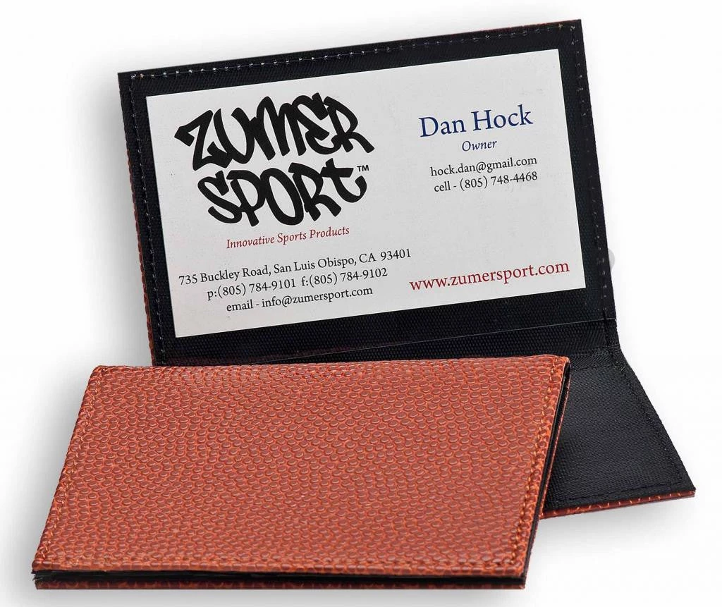 Zumer Sport Basketball Business Card Holder 1 Zumer Sport Basketball Business Card Holder